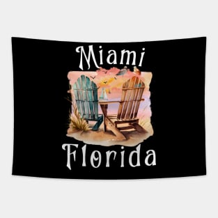 Miami Florida Tapestry