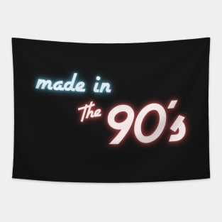 Made in the 90s Neon Tapestry