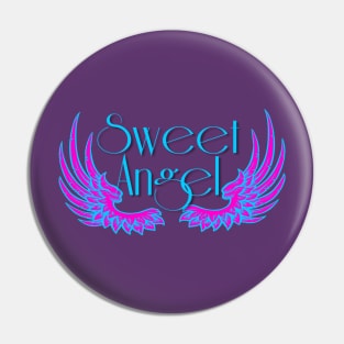 Sweet Angel with Wings Pin