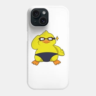 Duck with Sunglasses Phone Case