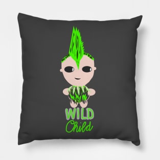 Punk Rock Baby- Wild Child Pillow