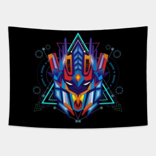 Robot Head Tapestry