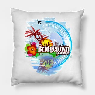 Bridgetown Barbados Pillow