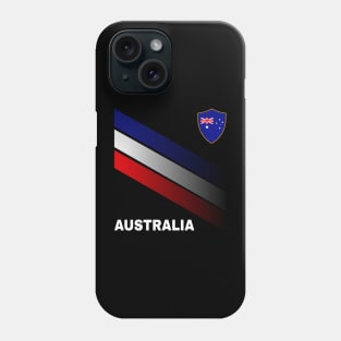 Vintage Australia Sunflower Flag Australia Soccer Lover Phone Case