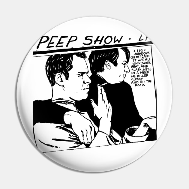 Peep Show Meme Pin by CultOfRomance