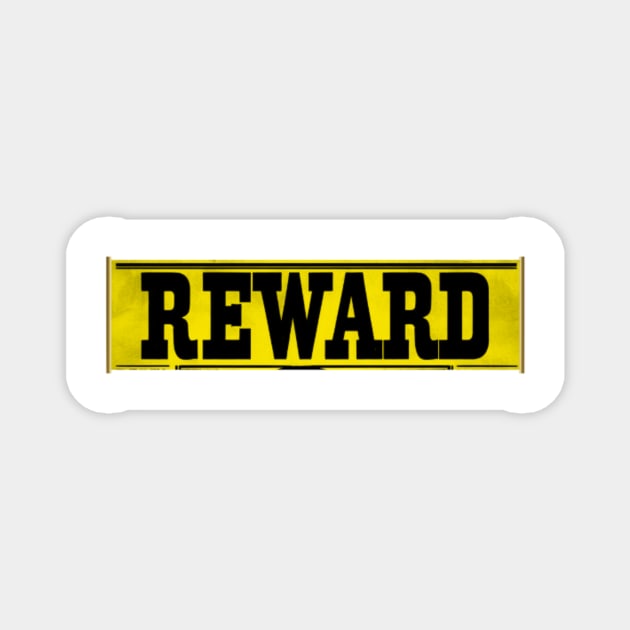 Yellow and black Reward Magnet by ram&son