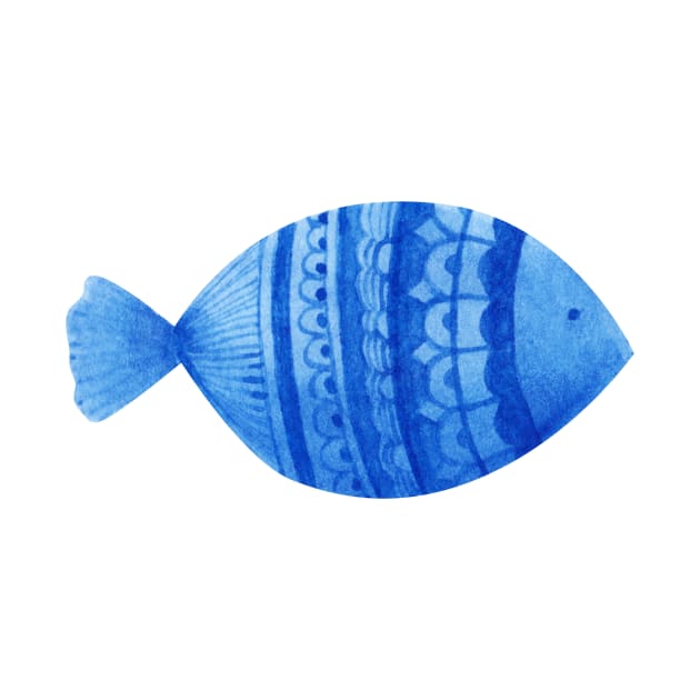 blue fish by shoko