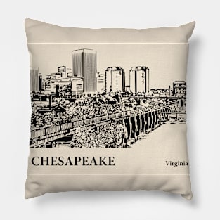 Chesapeake - Virginia Pillow