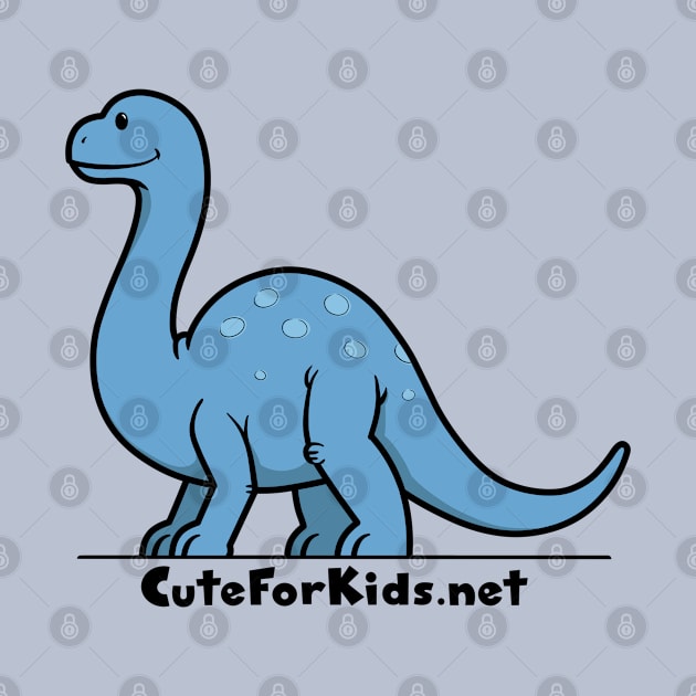 CuteForKids - Brontosaurus - Branded by VirtualSG