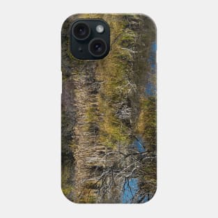 Urban park in the fall Phone Case