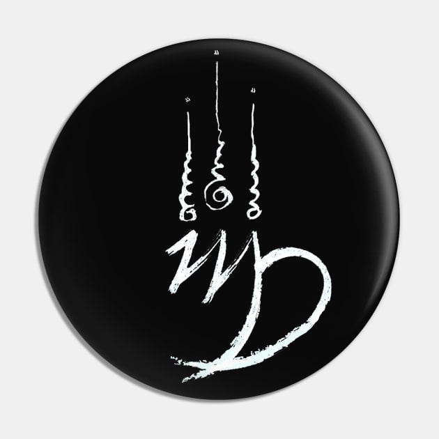 Unique Zodiac Virgo Aug-Sept Unalome Birthday Elegant Goth Zen Pin by Whimsical Splendours