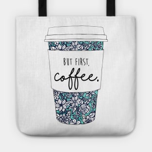 Floral Coffee Tote