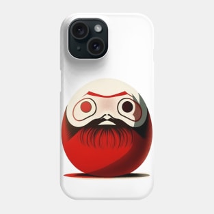 Daruma Doll  No. 1: The Japanese Doll For Good Fortune Phone Case