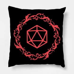 Magical D20 Dice TRPG Tabletop RPG Gaming Addict Pillow