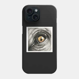 elephant eye Phone Case