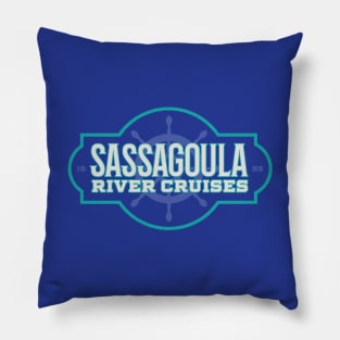 Sassagoula River Cruises Pillow