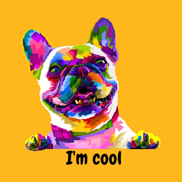 dog-French bulldog by T-L-shop