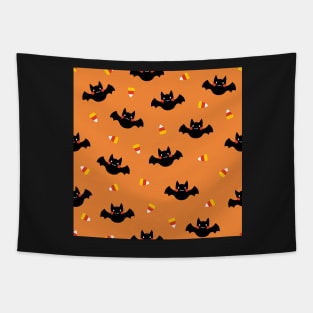 Bat pattern - Halloween Tapestry