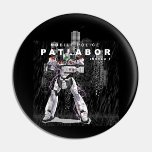 Patlabor The Police Robot Pin