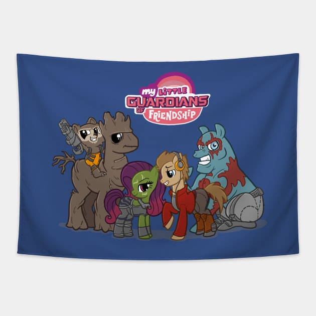 My Little Guardians of Friendship Tapestry by Schlogger