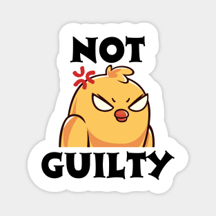 not guilty chicken Magnet