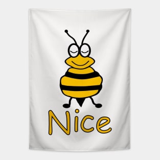 Please Bee Nice Tapestry