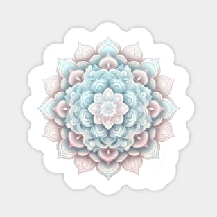 Creating this mandala was both relaxing and mesmerizing Magnet