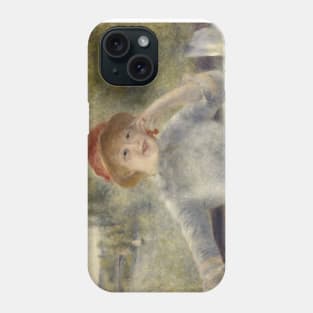 Alphonsine Fournaise by Auguste Renoir Phone Case