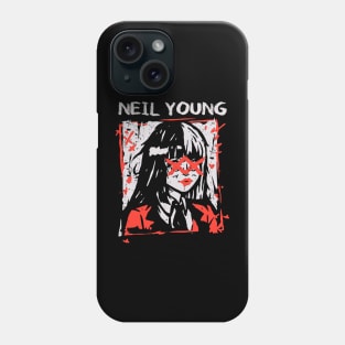 neil young gen z Phone Case