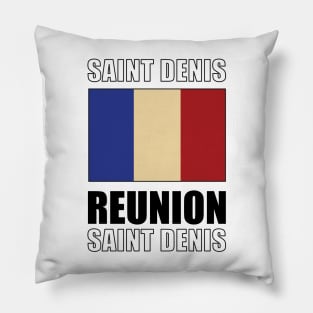 Flag of Reunion Pillow