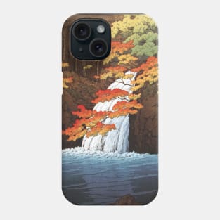 Senju Waterfall at Akame by Kawase Hasui Phone Case