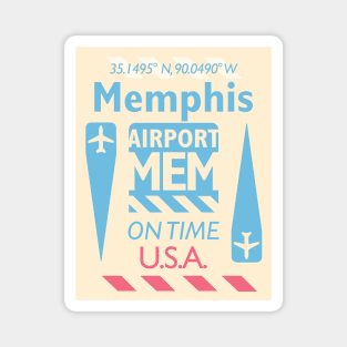 Memphis aviation code design 270921 Magnet