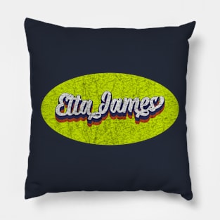 Vintage Etta James Pillow