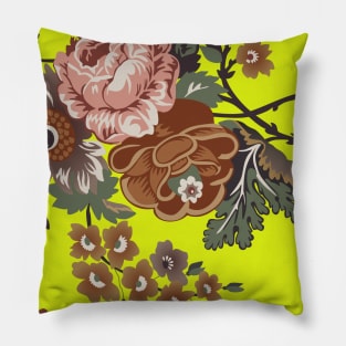 The flowers brown Pillow