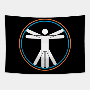 Portal man Tapestry