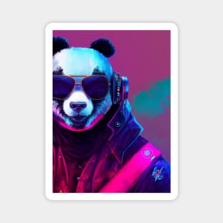 Panda DJ Magnet