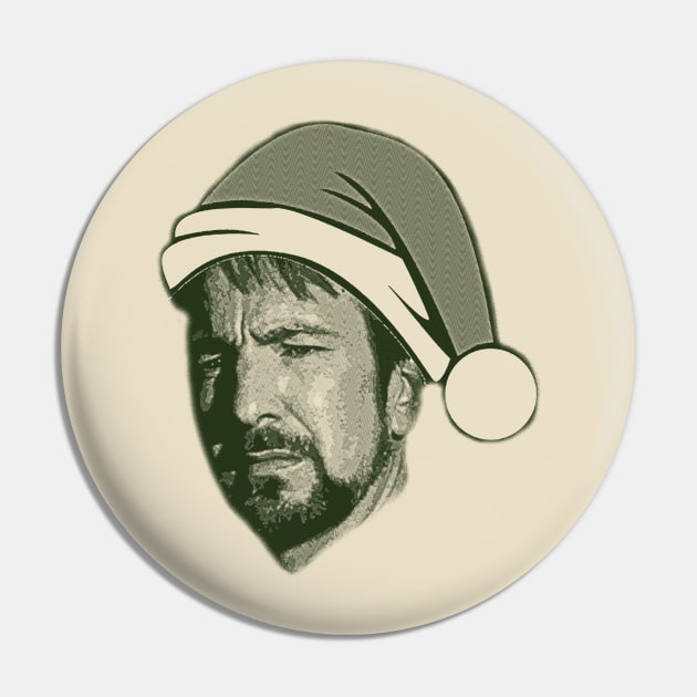 Its Not Christmas Until Hans Gruber Falls From Nakatomi Tower Pin by fellfreestuffstudio