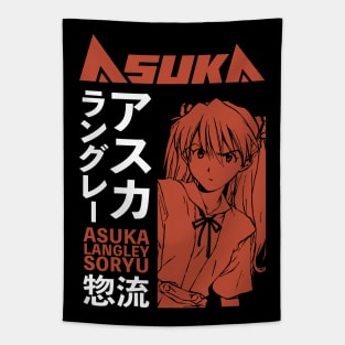 Asuka Langley Soryu 6 Anime Manga Aesthetic Tapestry