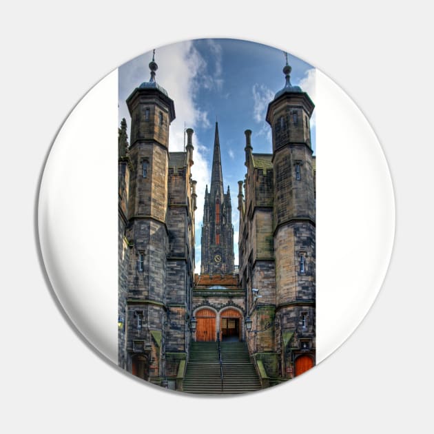 New College and The Hub Pin by tomg