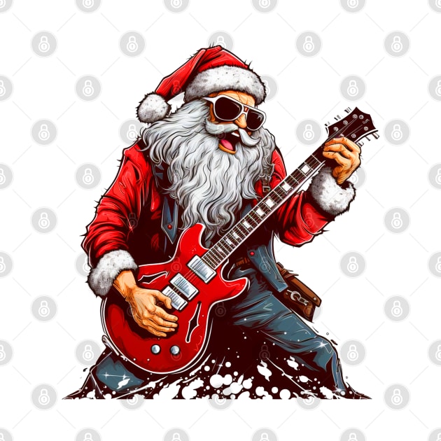 Guitar Santa by MZeeDesigns