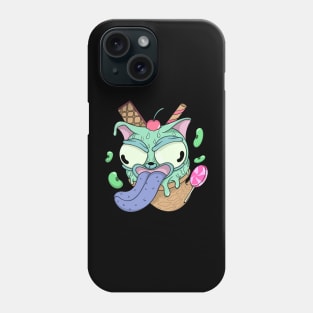 zombie ice cream Phone Case