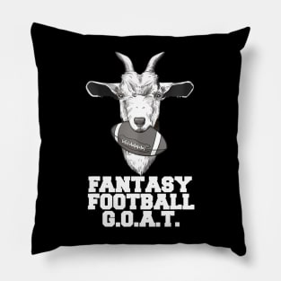 Fantasy Football GOAT funny fantasy football Champion GOAT Pillow