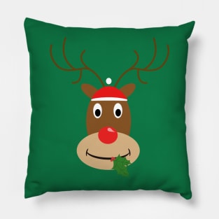 Rudolph the red nose reindeer Pillow