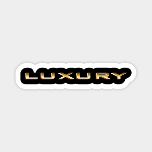 Luxury 3 Magnet