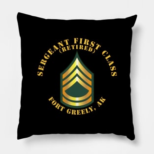 Sergeant First Class - SFC - Retired - Fort Greely, AK Pillow