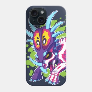 Radioactive Styracosaurus Phone Case