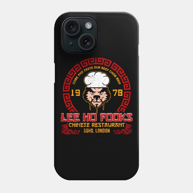 Lee Ho Fooks, Chinese Restaurant Phone Case by OniSide