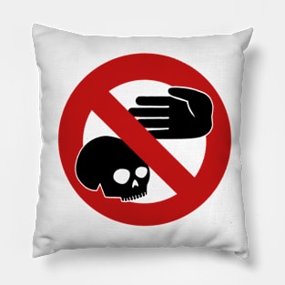 Do Not The Skull Pillow