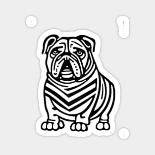 British Bulldog Magnet