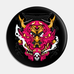 Daruma Oni Pin